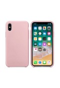 Husa de protectie Apple pentru iPhone X/iPhone XS, Silicon, Roze