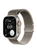 Apple Watch Ultra 3 GPS + LTE 49mm Natural Titanium Case Natural Titanium Milanese Loop – Large  MF0E4
