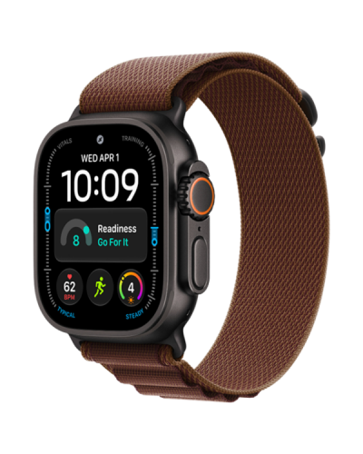Apple Watch Ultra 4 GPS + LTE 49mm Black Titanium Case with Burgundy Alpine Loop L MJC24 Apple Watch Ultra 4 GPS + LTE 49mm Black Titanium Case with Burgundy Alpine Loop L MJC24
