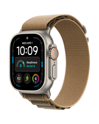 Apple Watch Ultra 4 GPS + LTE 49mm Natural Titanium Case with Desert Alpine Loop M MJAF4 Apple Watch Ultra 4 GPS + LTE 49mm Natural Titanium Case with Desert Alpine Loop M MJAF4