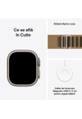 Apple Watch Ultra 4 GPS + LTE 49mm Natural Titanium Case with Desert Alpine Loop M MJAF4 Apple Watch Ultra 4 GPS + LTE 49mm Natural Titanium Case with Desert Alpine Loop M MJAF4