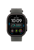 Apple Watch Ultra 4 GPS + LTE 49mm Natural Titanium Case with Translucent Gray Ocean Band MJAD4 Apple Watch Ultra 4 GPS + LTE 49mm Natural Titanium Case with Translucent Gray Ocean Band MJAD4
