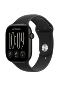 Apple Watch Series 12 GPS 46mm Black Aluminium Case with Black Sport Band M/L MJEL4 