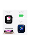 Apple Watch Series 11 GPS 42mm Rose Gold Aluminium Case with Light Blush Sport Band - S/M (MEU04)