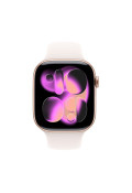 Apple Watch Series 11 GPS 42mm Rose Gold Aluminium Case with Light Blush Sport Band - S/M (MEU04)