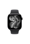 Apple Watch Series 11 GPS 46mm Jet Black Aluminium Case with Black Sport Band - M/L (MEUX4)