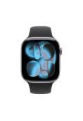 Apple Watch Series 11 GPS 46mm Space Grey Aluminium Case with Black Sport Band - M/L (MEV44)