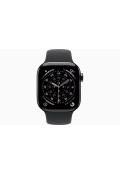 Apple Watch Series 11 42mm GPS + LTE Slate Titanium Case with Black Sport Band M/L MF8T4 