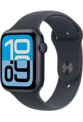 Apple Watch SE 3 (2025) GPS 44mm Midnight Aluminum Case with Midnight Sport Band M/L MEHQ4