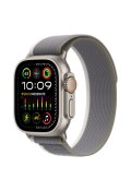 Apple Watch Ultra 2 GPS + Cellular, 49mm Titanium Case with Green/Grey Trail Loop - M/L (MRF43)