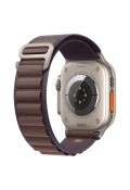 Apple Watch Ultra 2 GPS + Cellular, 49mm Titanium Case with Indigo Alpine Loop - Medium (MRET3)
