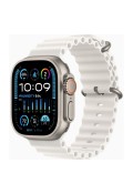 Apple Watch Ultra 2 GPS + Cellular, 49mm Titanium Case with White Ocean Band (MREJ3)