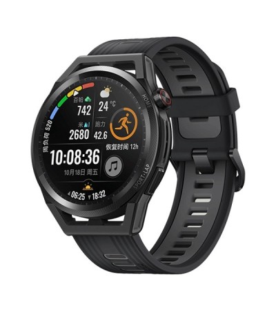 Huawei Watch GT Runner 46mm Smartwatch Silicone Wristband Black